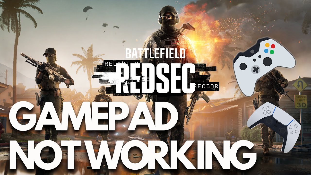Battlefield REDSEC Gamepad Not Working / No Controller Detected FIX🎮