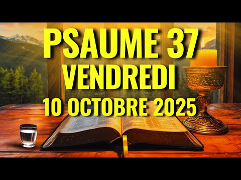 PRIÈRE DU MATIN – Vendredi 10 Octobre 2025 – Psaume 37 Pour Protection, Victoire Et Miracle Divin
