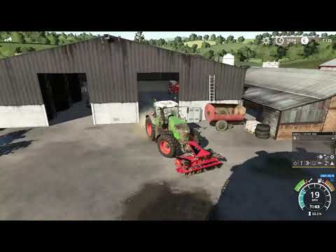 Grasslands | EP 2 | Mowing Grass, Raking, Baling | Framing Simulator 19 | Timelapse