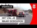 Automobilist krijgt schrik van zijn leven