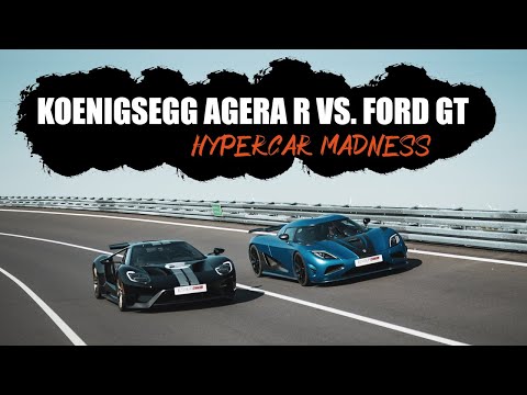 KOENIGSEGG Agera R vs FORD GT Epic Battle and HYPERCAR Madness | MYLE x Esser Automotive