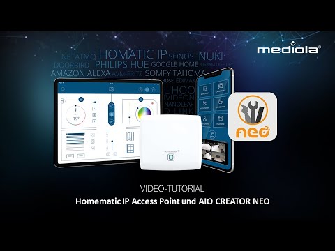 AIO CREATOR NEO und Homematic IP Access Point Videotutorial