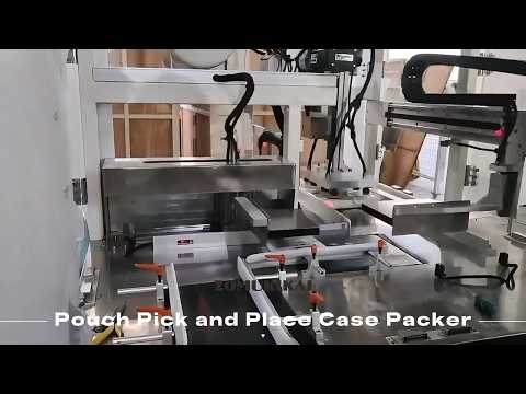 Automatische Bestück- und Verpackungsmaschine für Beutel