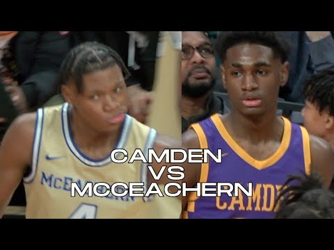 Ace Bailey DROPS 40 in NJ Debut @ Rutgers‼️INSTANT CLASSIC‼️Camden vs McCeachern - Billy Richmond