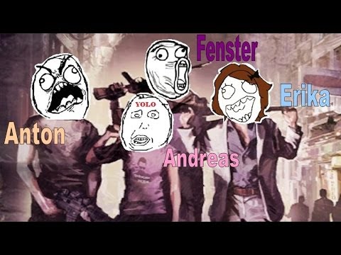 The three n00bs and Anton :D - Left 4 Dead 2 The Passing Montage [Swedish/Svenska]