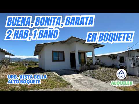 Casa A BUEN PRECIO en Alquiler en Urb. Vista Bella – Alto Boquete, Chiriquí. 6981.5000