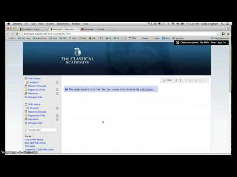 Embedding Videos in Separate Wiki Pages