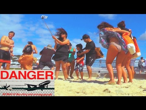 St. Maarten "The Beast" Insel Air MD-82 - 5th amazing Jet Blast Challenge - (5. plane of 8)