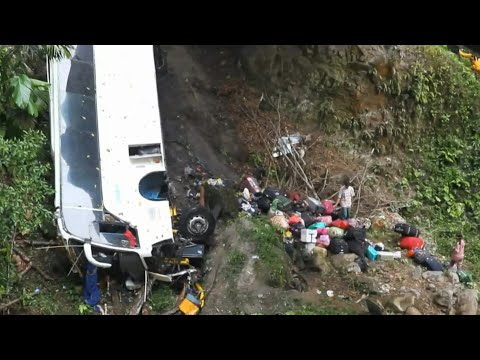 Siete personas mueren en accidente de autobús en Colombia | AFP