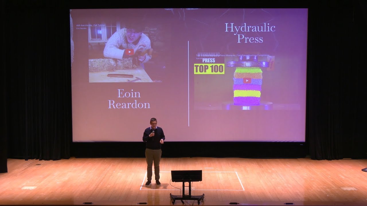 David Freeman on stage