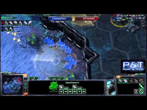 (HD586) Supernova vs Thorzain - TvT - Starcraft 2 Replay [FR]