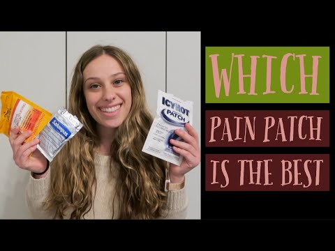 Reviewing different pain patches...which is the best?