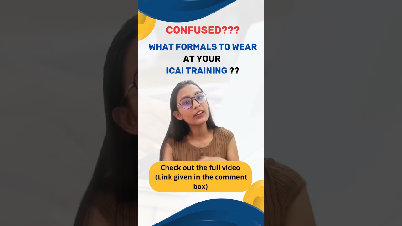 What to wear at ICAI Training?? || FORMALS || CA. || IT || OC || MCS || GMCS || ICAI