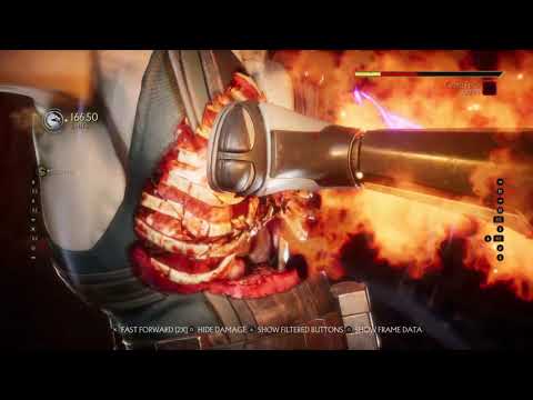 kano's optic blast  pressure Mk11