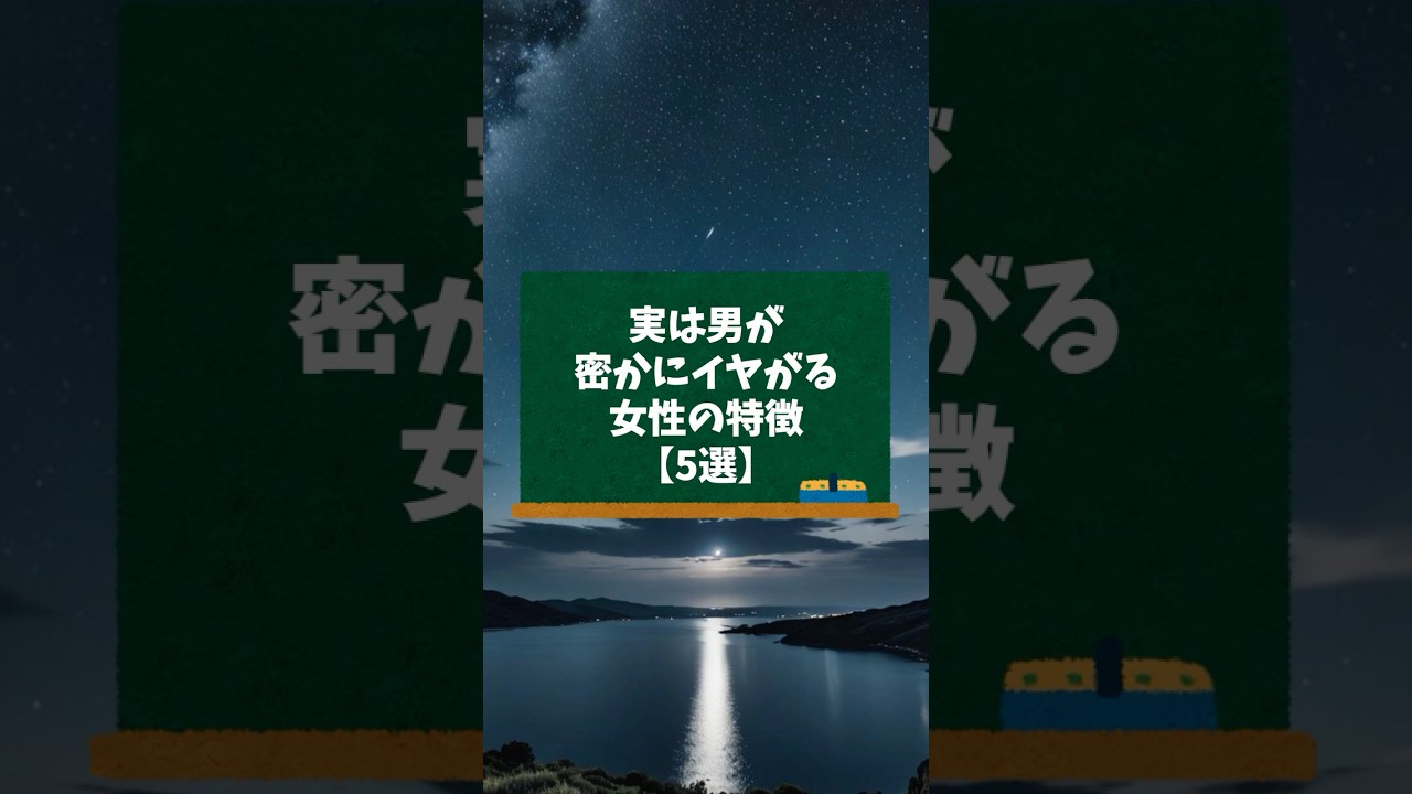 実は男が密かにイヤがる女性の特徴【5選】【男性心理】