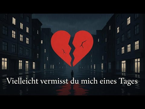 Vielleicht vermisst du mich eines Tages | Emotionaler Deutschrap 2025 | Herzschmerz Rap