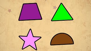 Preschool and Kindergarten Learning Games - Shapes and Colors: Identify shape an