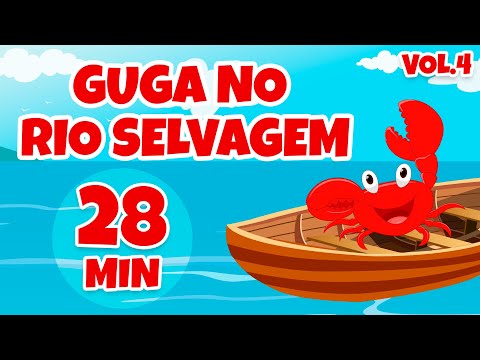 Guga no Rio Selvagem Vol. 4 - Giramille 28 min | Desenho Animado Musical