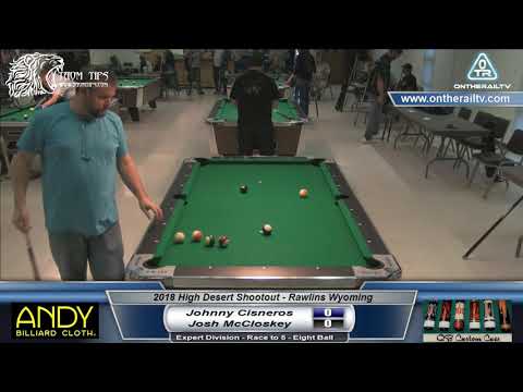 2018 HDS - Johnny Cisneros vs Josh McCloskey - Eight Ball