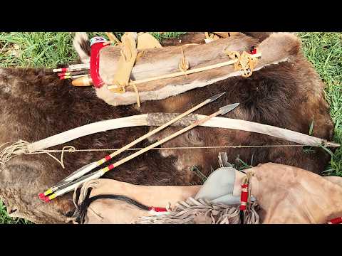 The ART of building real Native American Bow!!!