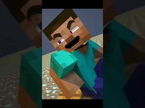 Insane Minecraft Animation: Toxic X Warden vs Steve & Herobrine! 🤯 #Shorts