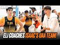 Isaac Ellis Got Tested At UAA Session 2 Eli Ellis Was Coaching