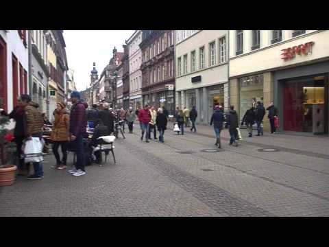Heidelberg Altstadt Fussgängerzone