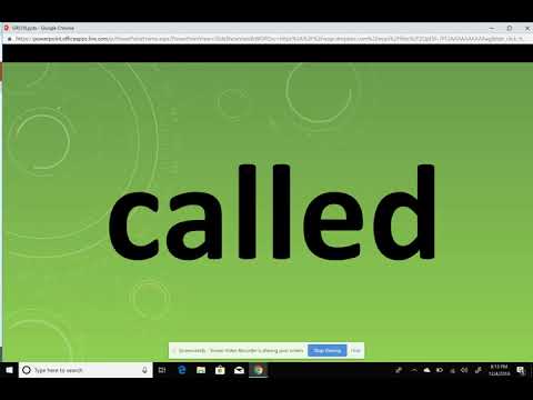 Green Words - First Grade