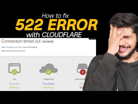 🚀 How to Fix Error 522 Connection Timed Out | Cloudflare Error 522 Solution (2025)