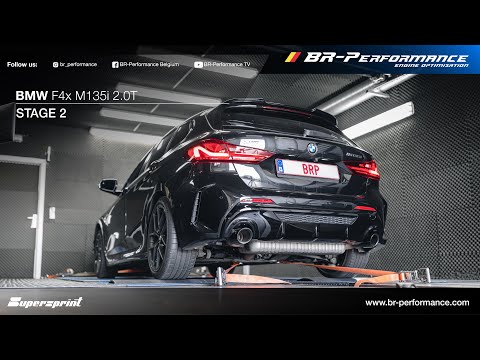 BMW M135i 2.0T / Stage 2 By BR-Performance / Supersprint exhaust