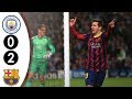 Manchester City vs Barcelona UCL 0-2 2013/2014 Full Highlights HD