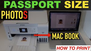 How To print Passport Size Photo In MacBook ?