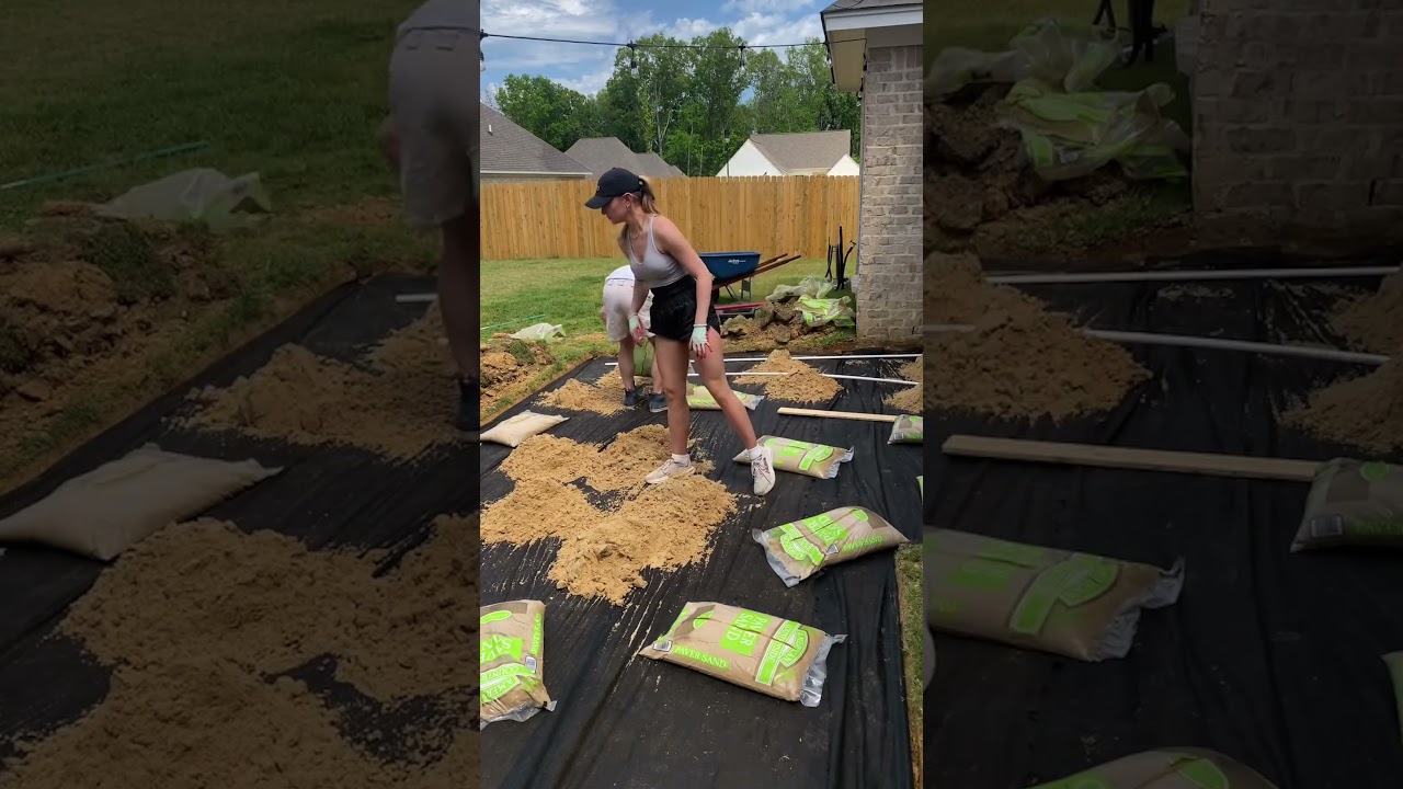 DIY Paver Patio Build