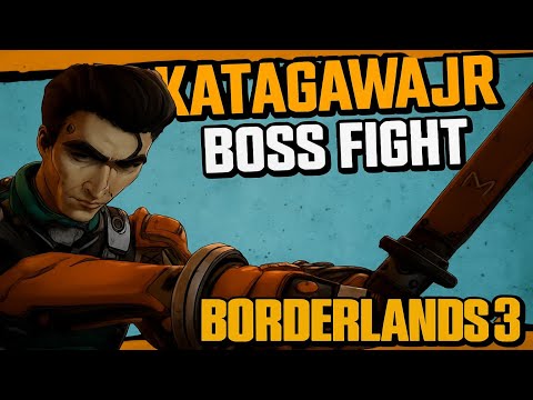 KATAGAWA JR. - Boss Fight | Borderlands 3 | Walkthrough, No Commentary, 4K