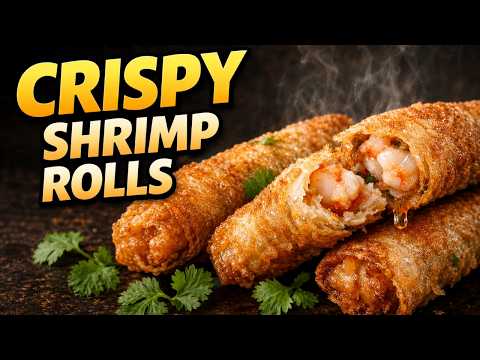 Crispy Shrimp Rice Paper Rolls