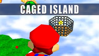 Super Mario 64 Switch Fall into the Caged Island Course 2 Whomps Fortress Star 5 - 3D All Stars