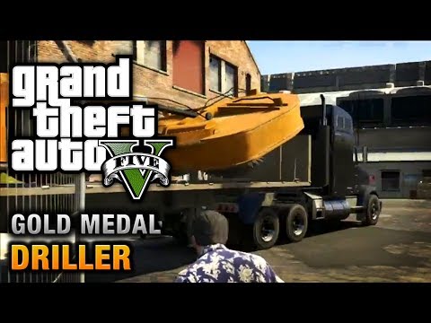 GTA 5 - Mission #77 - Driller [100% Gold Medal Walkthrough]