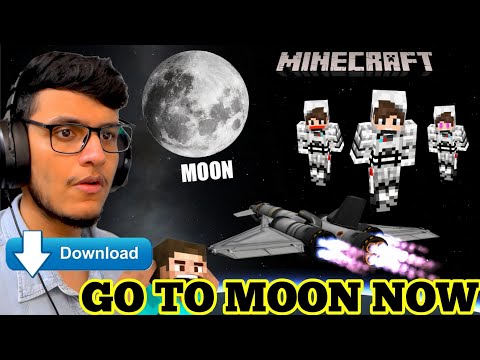 How to download moon mod in Minecraft | space mod |...