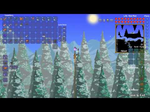 Terraria With Brian! Ep25 - Floating island impact!