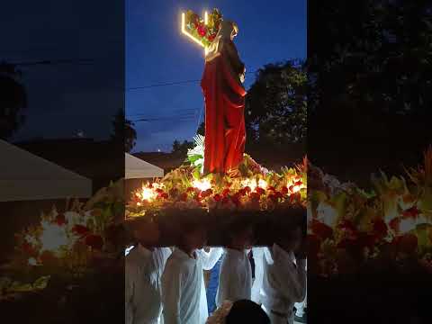 Procesión de Santa Elena de la cruz en Baranoa