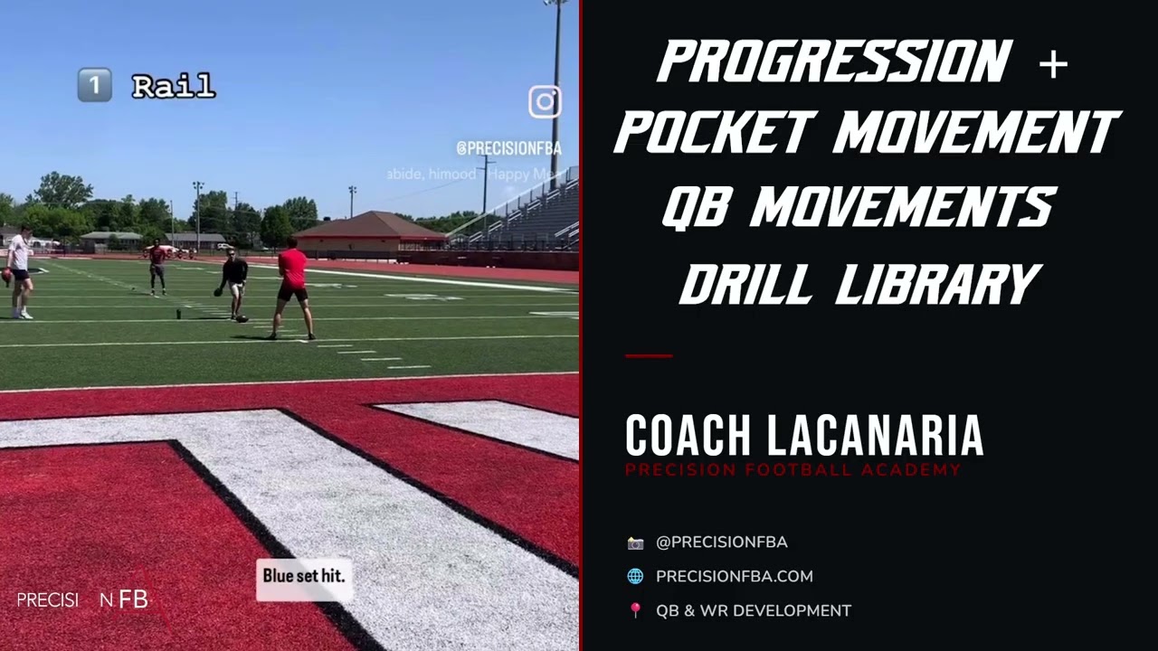 QB Pure Progression & Pocket Movement Drill