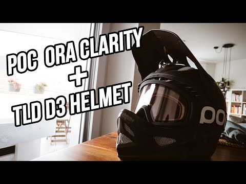 POC Ora Clarity + Troy Lee Designs D3