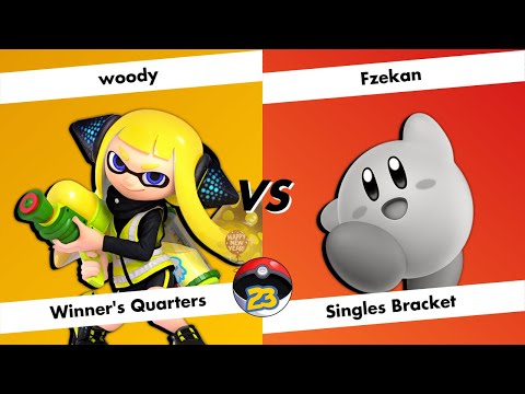 Central Colosseum 23 - Winner's Quarters - woody (Inkling) vs Fzekan (Kirby)