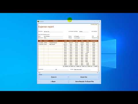 Excel Expense Report Template Software