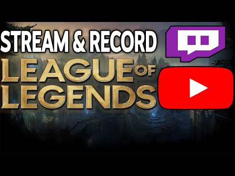 HOW TO Stream & Record League of Legends in 2025 using OBS Studio
