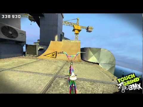 Beating Illusion labs record on skyline - Touchgrind BMX