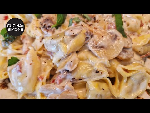 Tortellini Panna Funghi e Prosciutto anni '80 - Si torna bambini al primo boccone...