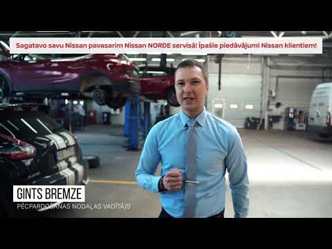 Sagatavo savu Nissan pavasarim NORDE servisā
