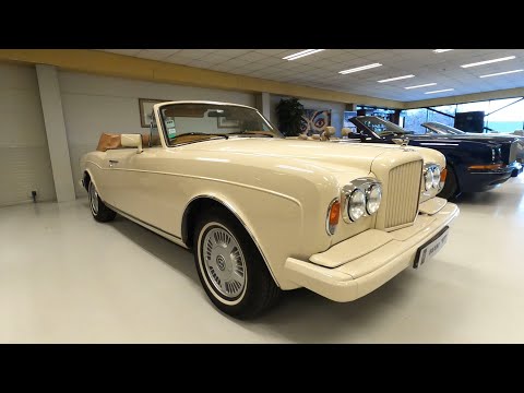 Bentley Continental MPW Drophead Coupé 1988 Magnolia