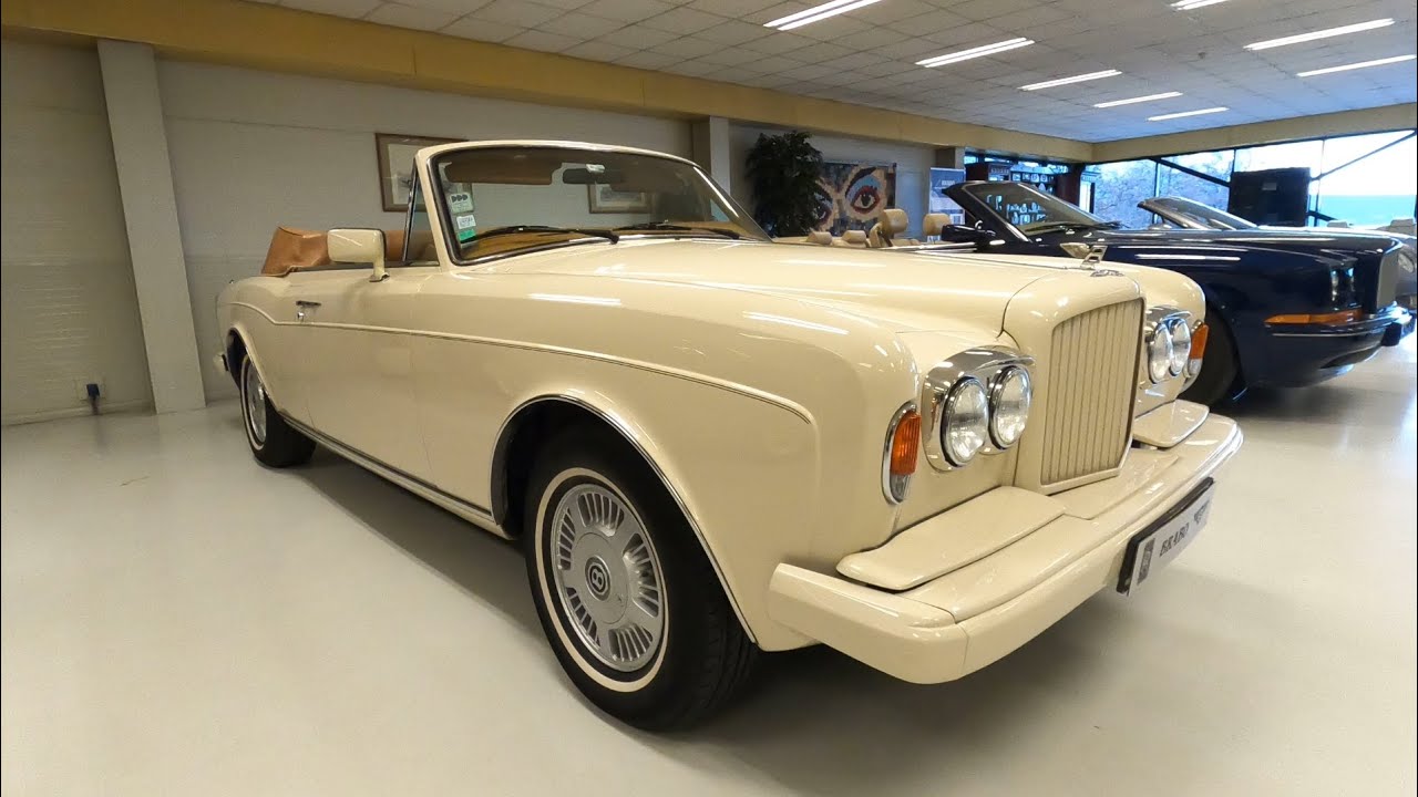 Bentley Continental MPW Drophead Coupé 1988 Magnolia